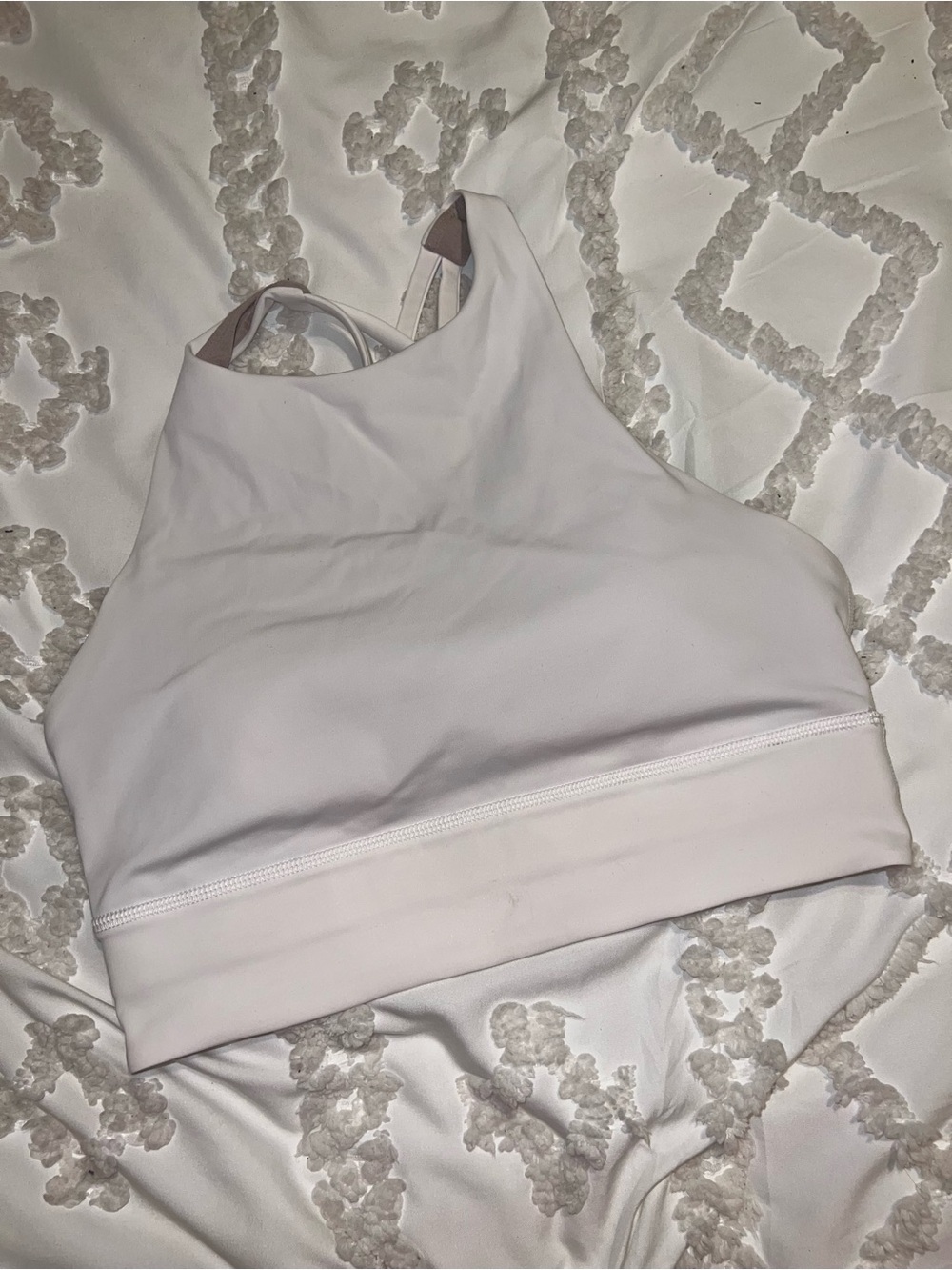 Lululemon white bra